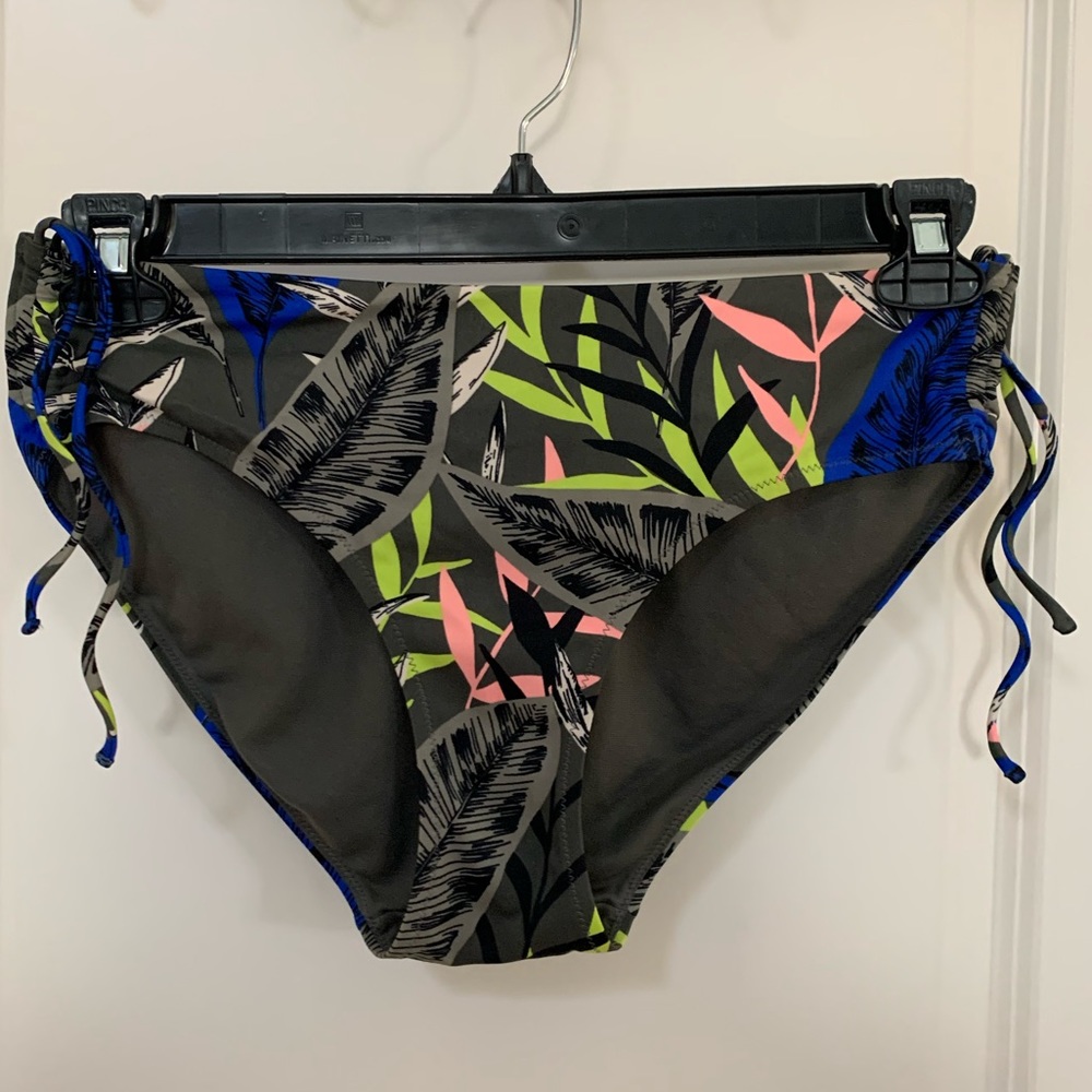 Athleta High Waist Tropical Bikini Bottom M